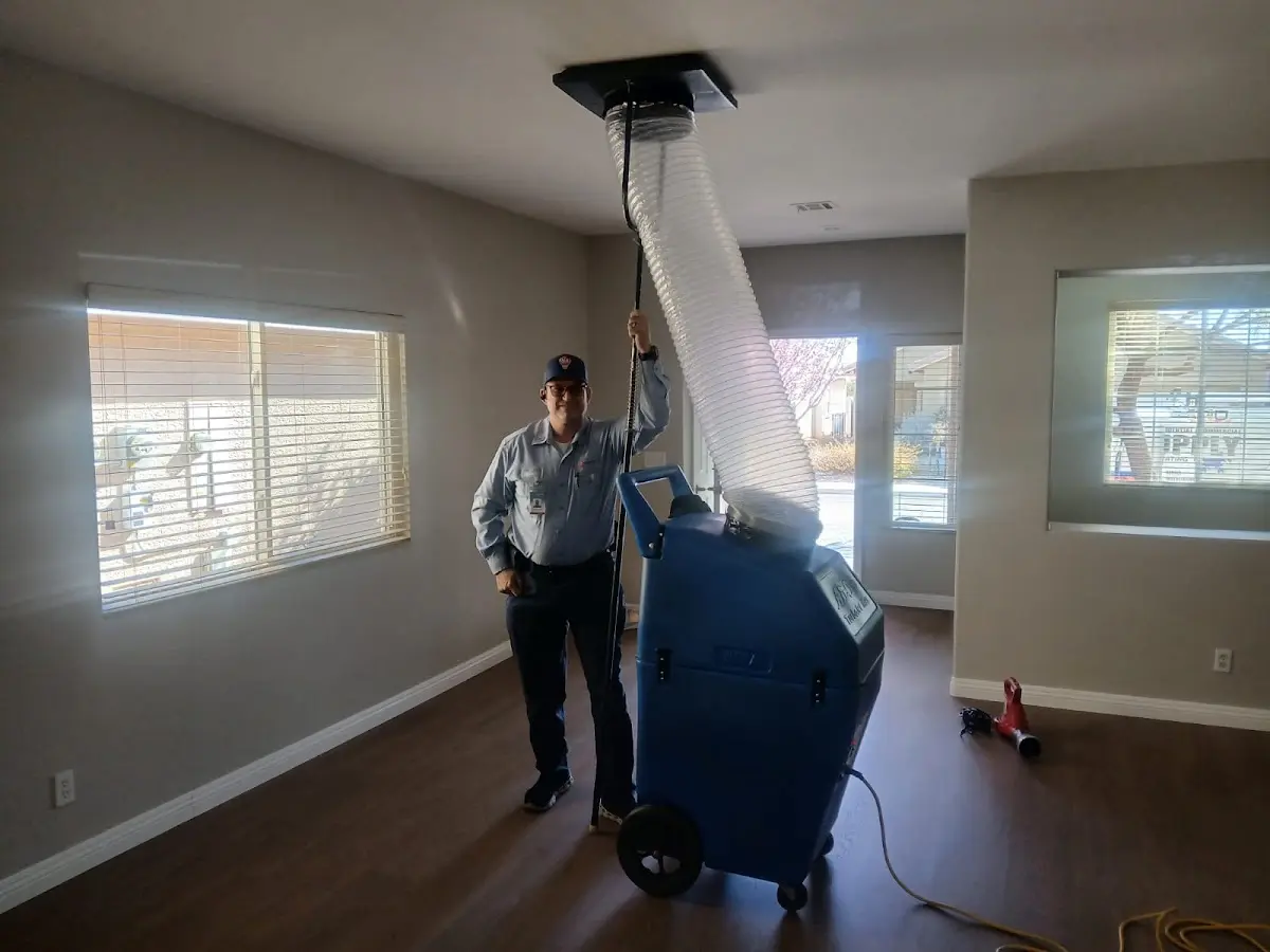 Professional Dryer Vent Cleaning work inside a Aiea home